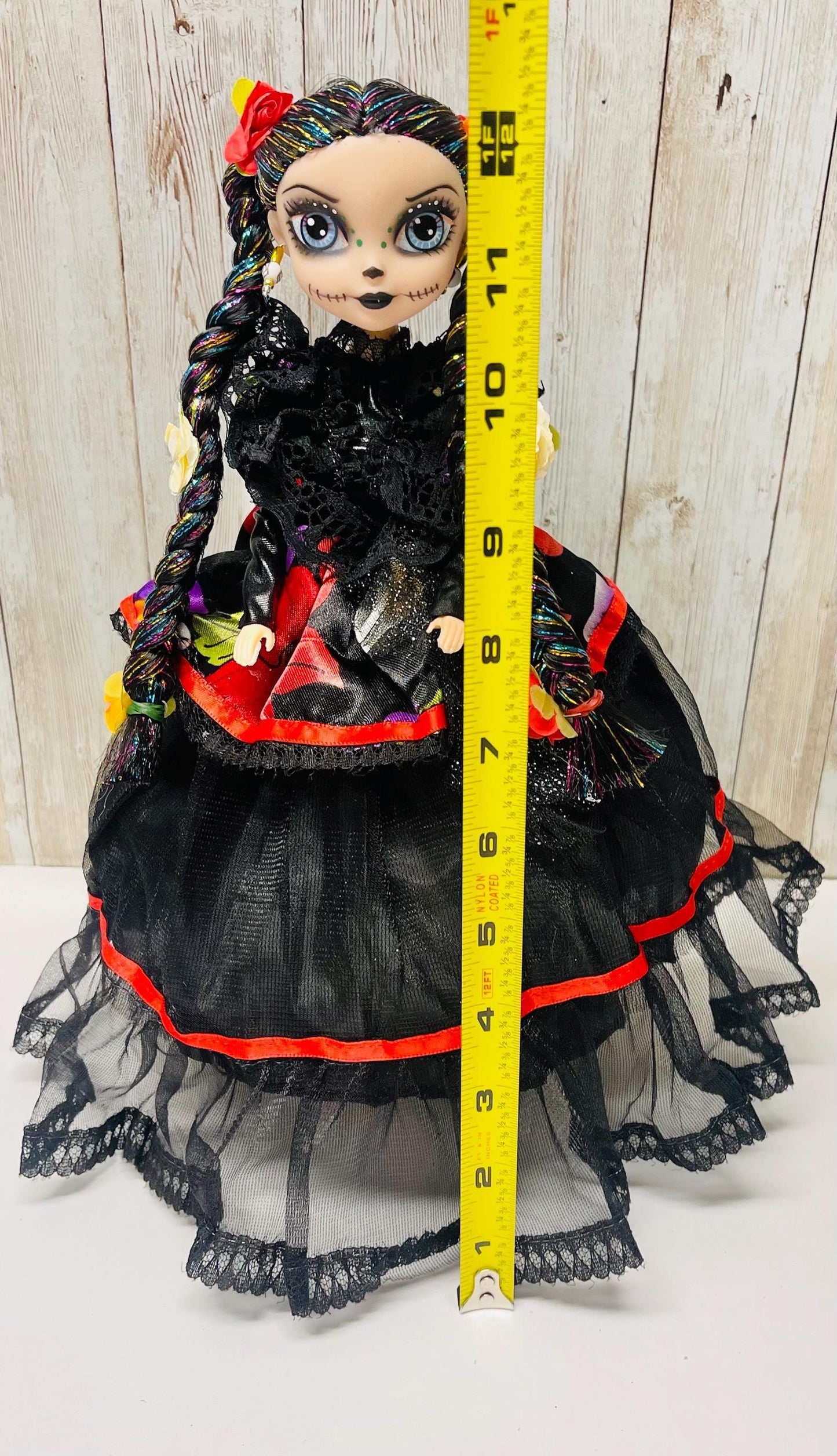 Day of the Dead Frida Kahlo Catrina Doll Catrina de Frida Kahlo Dia de Muertos