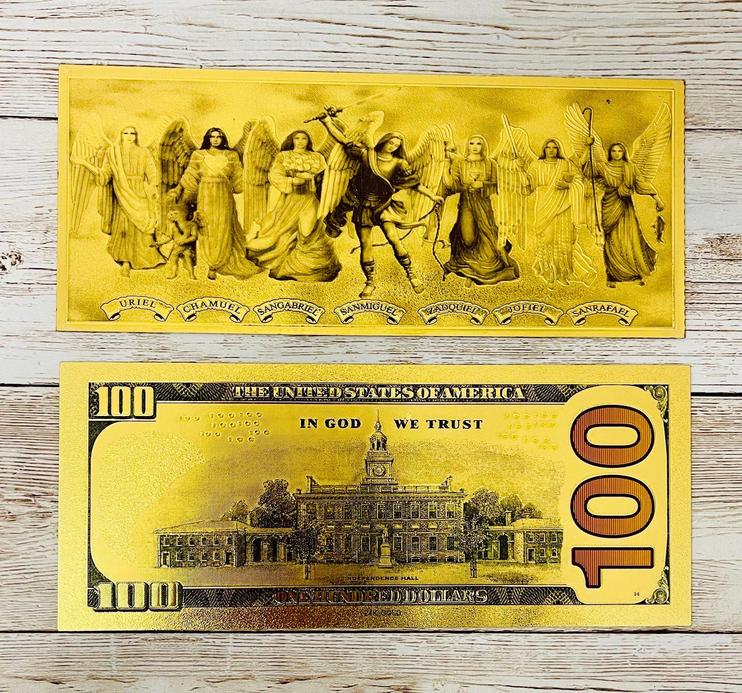 3 Billetes de Amuleto Ley De Attraccion Dinero 1 Billete de Millon, 1 Billete de Cien 1 Billete de 2 Amulet Law Of Attraction Money Bills