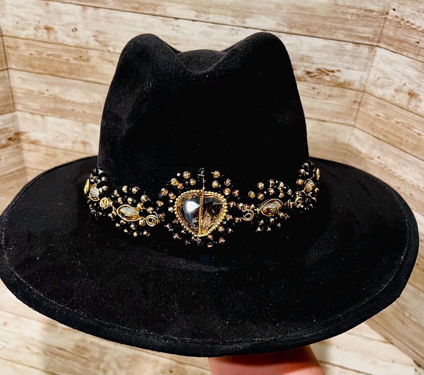 Mexican Fedora Felt Hat Size Medium! Sombrero Mexicano Fedora Artesanal Mediano