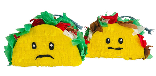 2 Mexican Tacos Piñatas 2 Piñatas Mexicanas Tacos