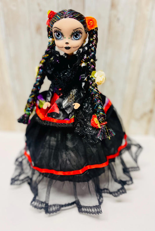 Day of the Dead Frida Kahlo Catrina Doll Catrina de Frida Kahlo Dia de Muertos