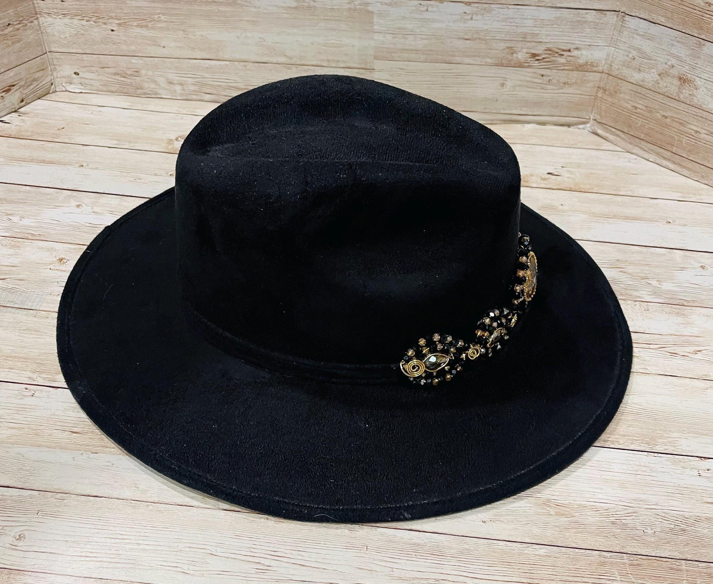 Mexican Fedora Felt Hat Size Medium! Sombrero Mexicano Fedora Artesanal Mediano