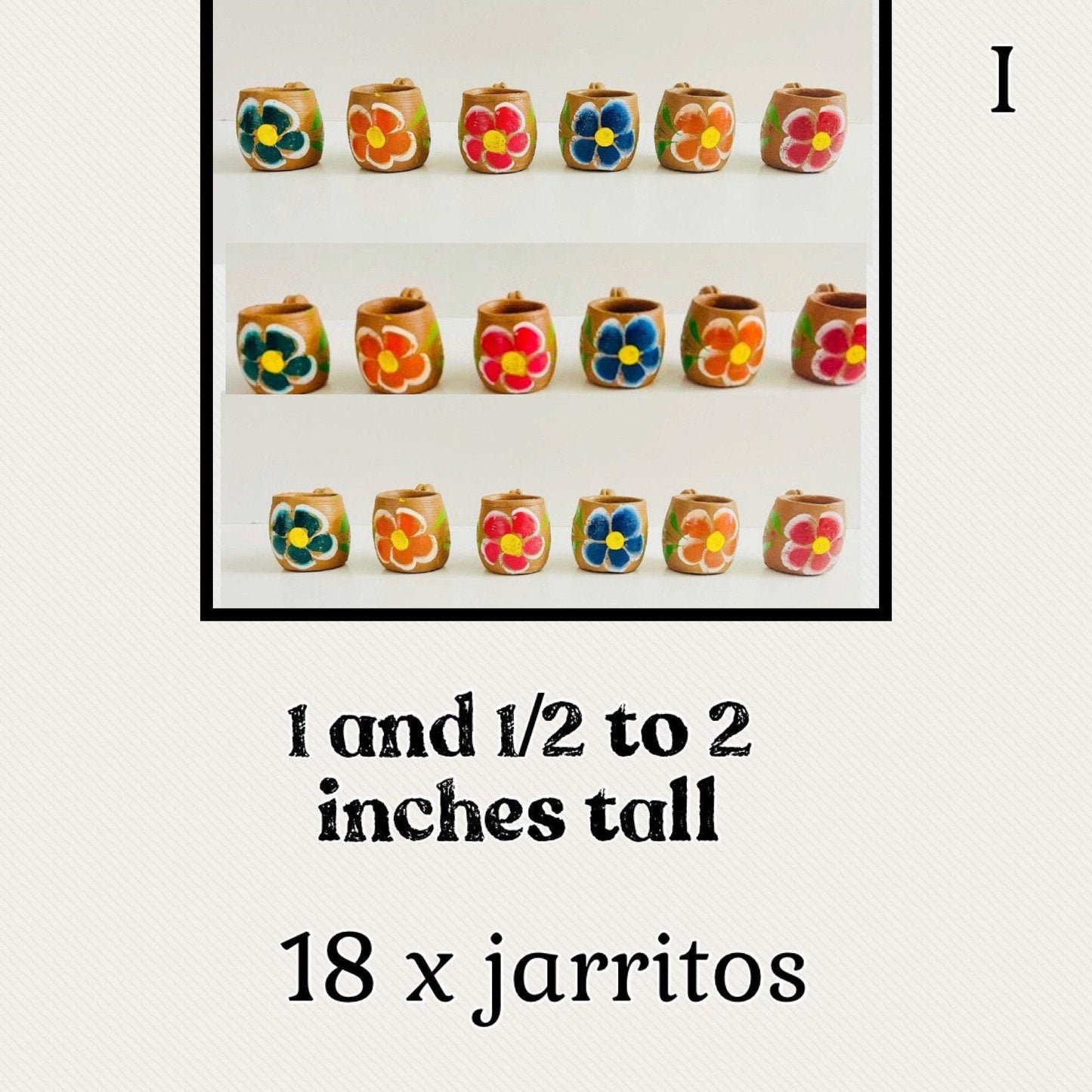 Mini Cantaritos for Tequila Shots or Hot Tea Mini Tequileros Mexicanos