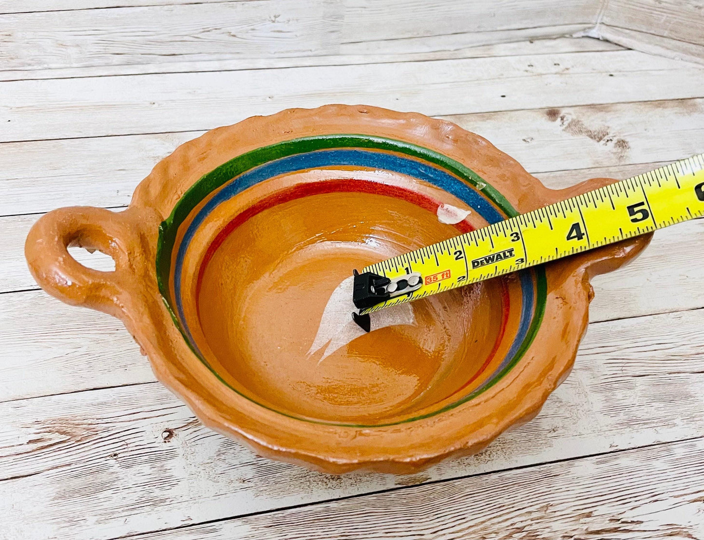 Terra Cota Mexican Clay Bowls  Platos Tazones de Barro