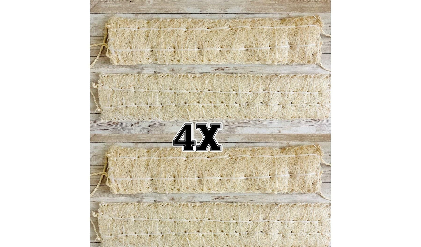 Estropajo De Ixtle Mexicano Ixtle Scourer Body Scrub 100% Natural Fibers