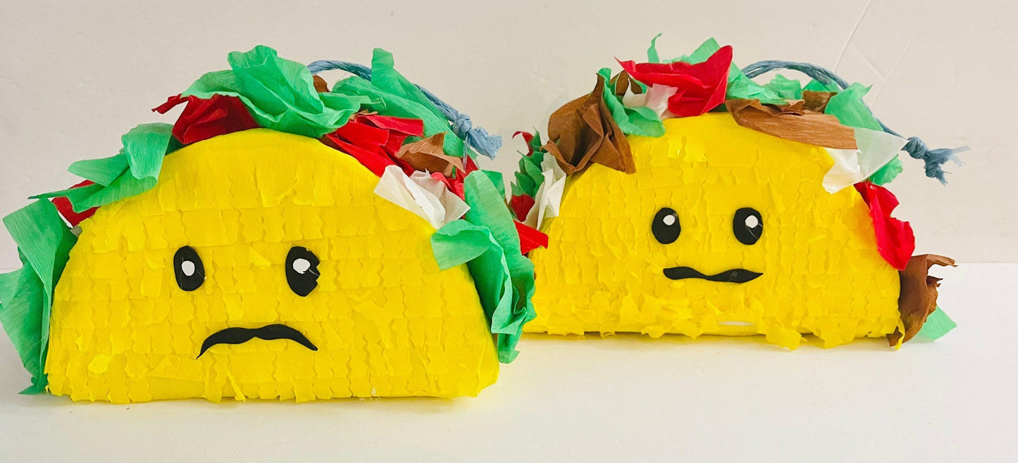 2 Mexican Tacos Piñatas 2 Piñatas Mexicanas Tacos