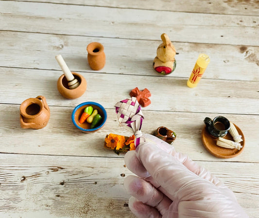Day of the Dead Food Offerings Accessories Comida y Accessorios de Ofrendas para Dia De Los Muertos