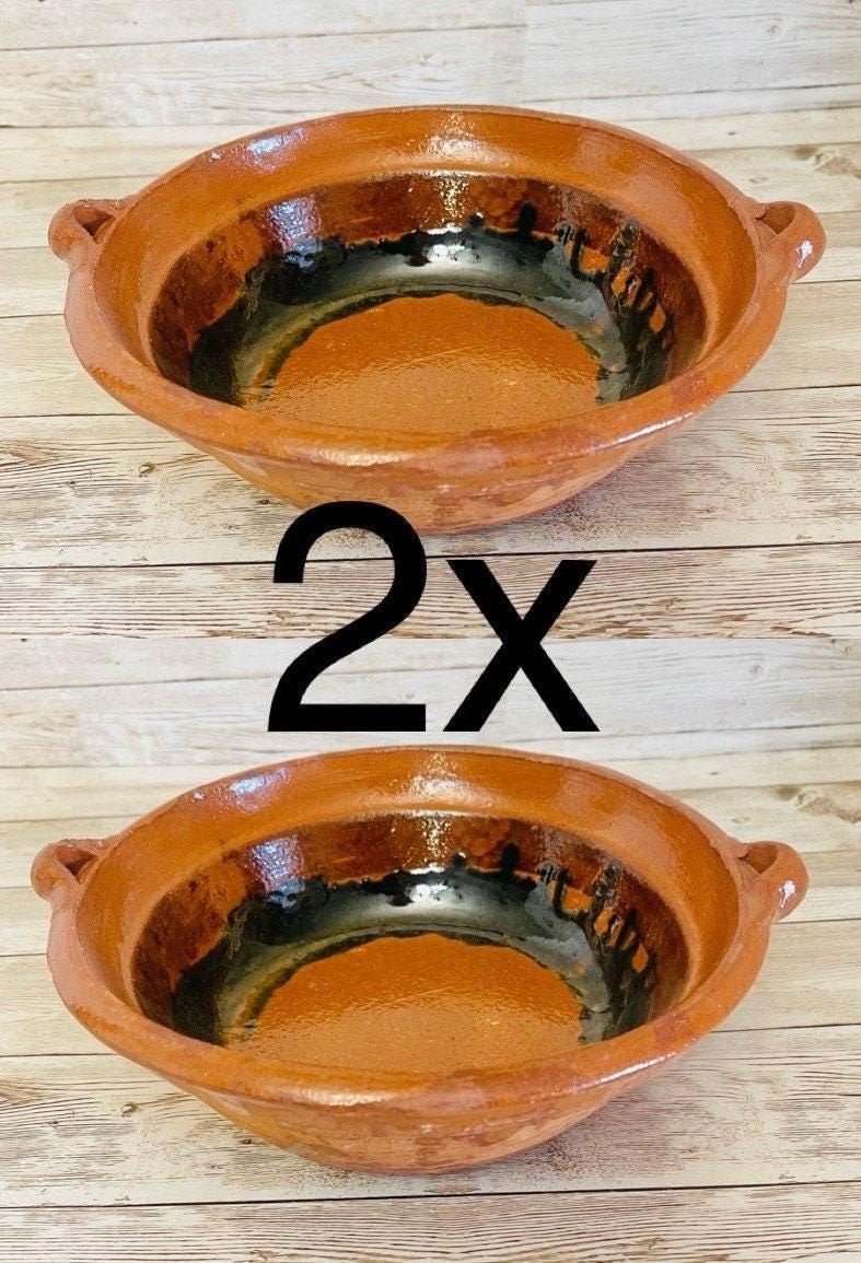 Terra Cota Mexican Clay Bowls  Platos Tazones de Barro