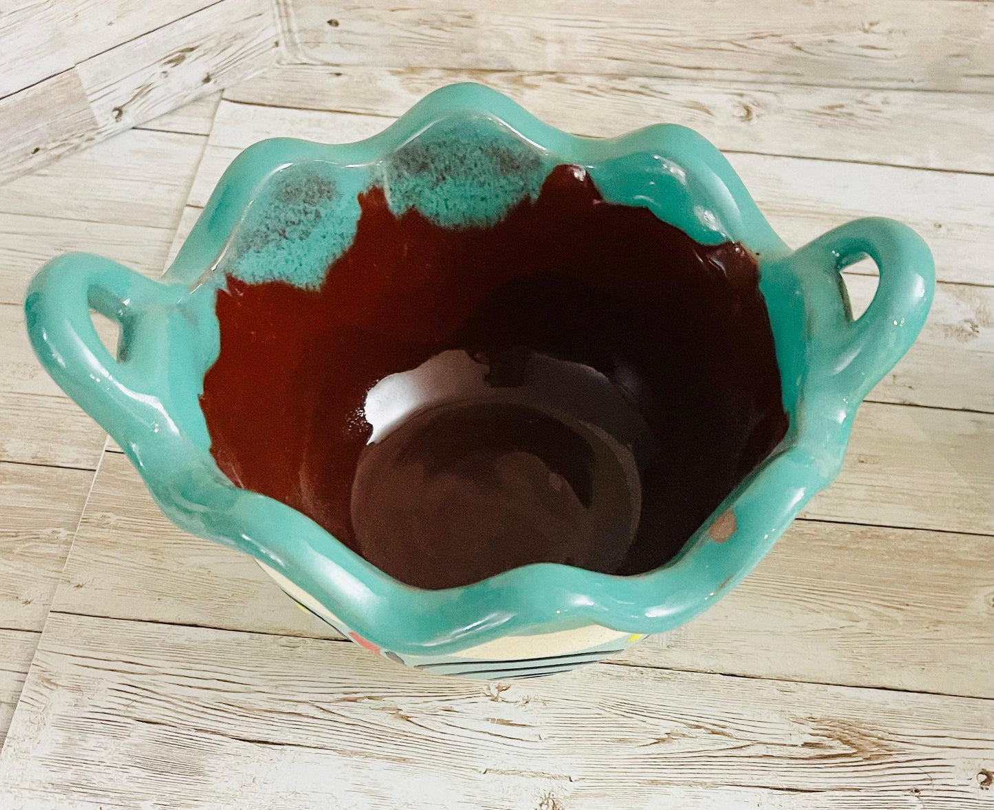 Terra Cota Mexican Spup Clay Bowls Platos de Barro Pozoleros