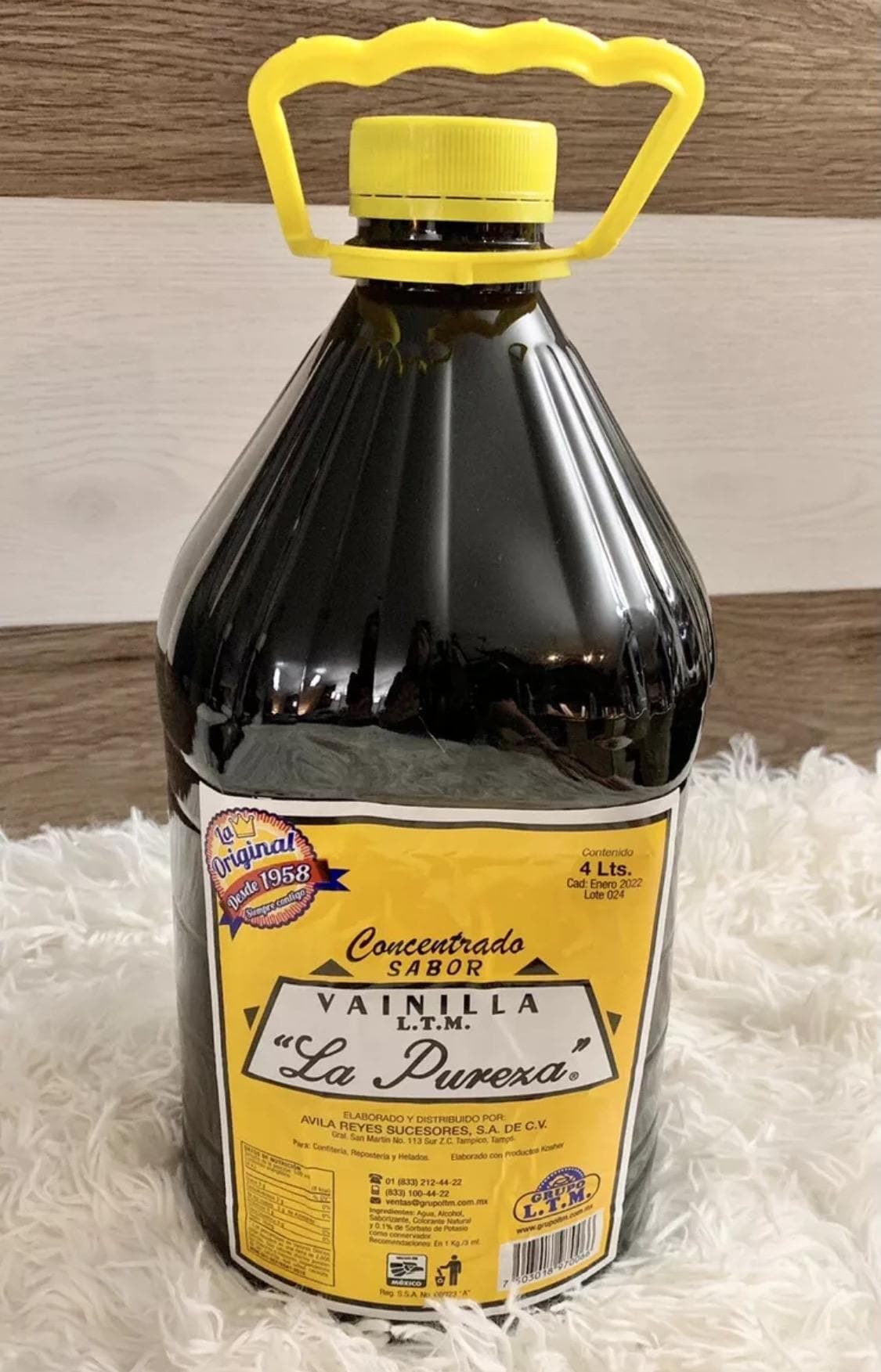 Vainilla Mexicana “La Pureza Mexican Extract Vanilla Mexican Vanilla