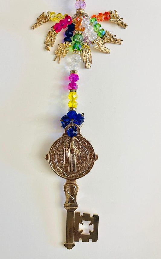 Amulets St. Benedict Law of Attraction Elephant Amuletos Ley de AtracciГіn