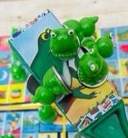 50 Froggy Filler Bingo Chips with Wand and Container 50 Ranitas para Cartas de Bingo con Pala Magnetica y Corcholata