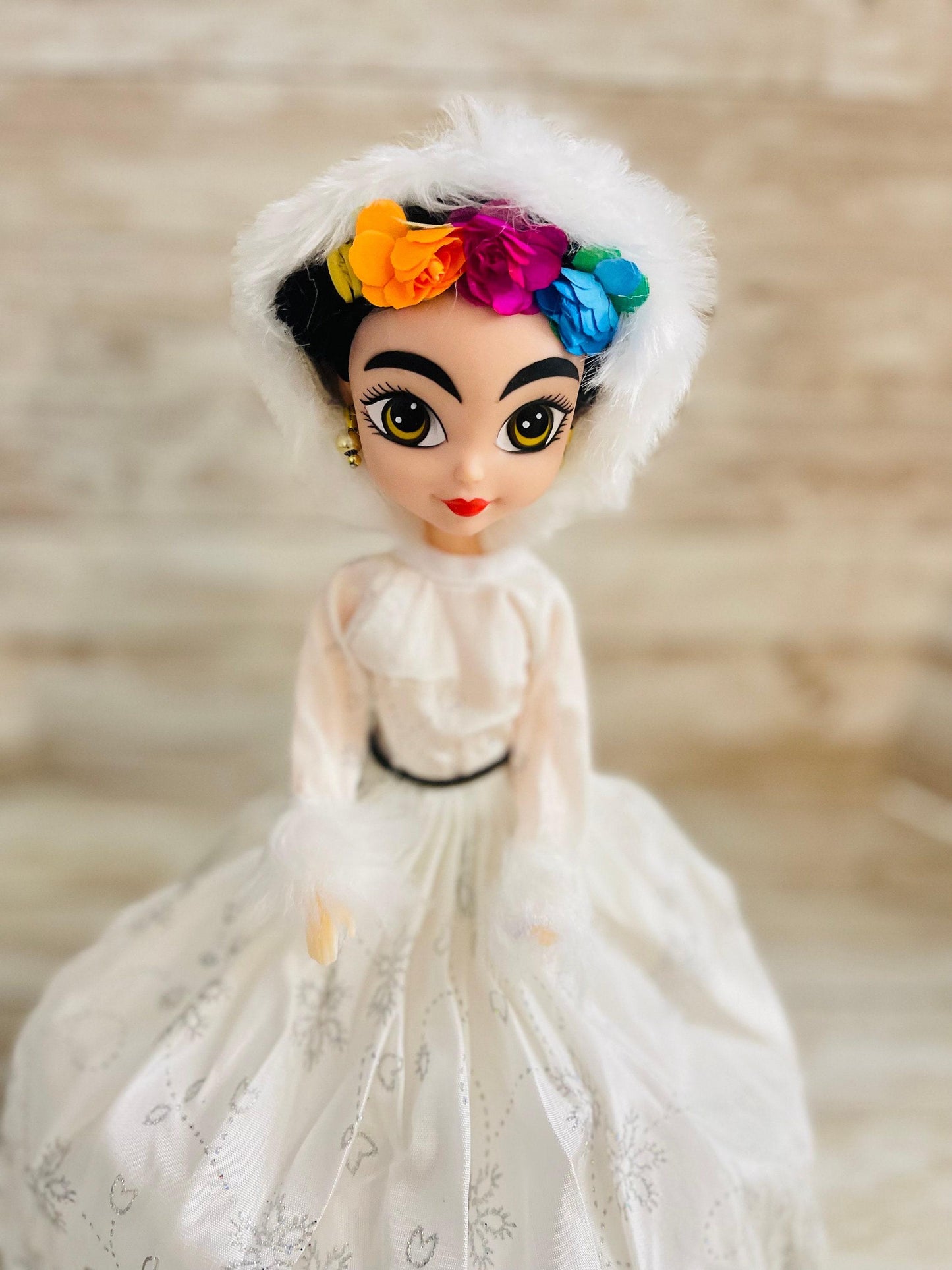 Frida Kahlo Christmas Doll MuГ±eca Artesanal NavideГ±a De Frida Kahlo