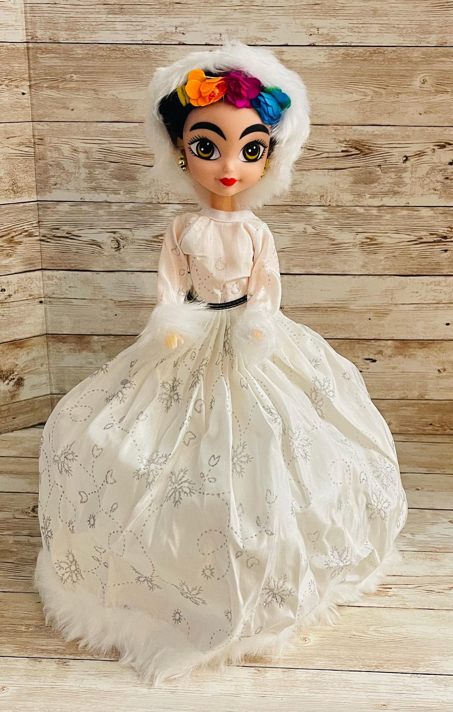 Frida Kahlo Christmas Doll MuГ±eca Artesanal NavideГ±a De Frida Kahlo