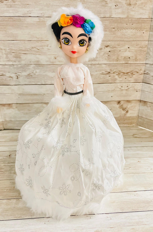 Frida Kahlo Christmas Doll MuГ±eca Artesanal NavideГ±a De Frida Kahlo