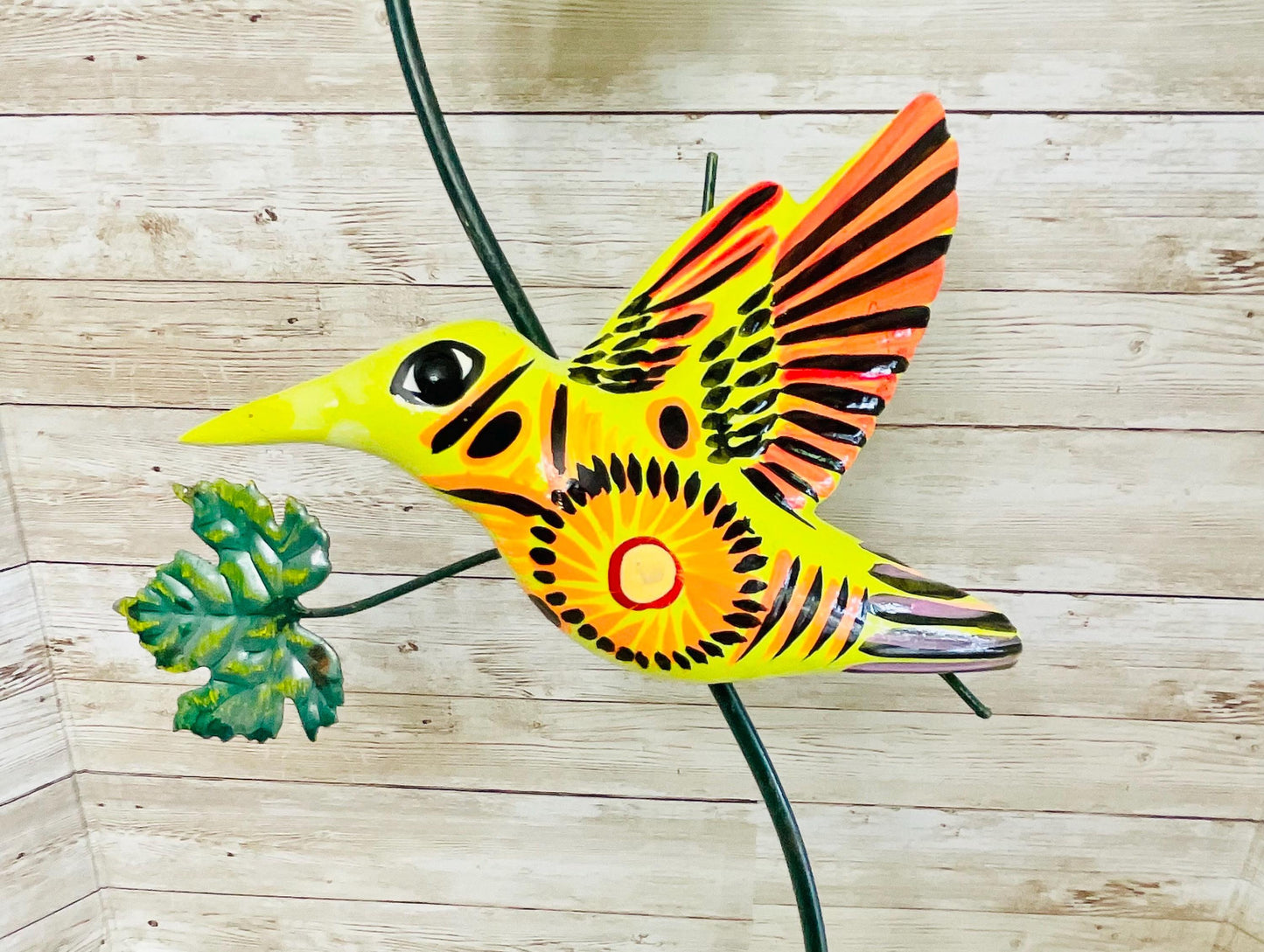 Mexican Exotic Ceramic Hanging Hummingbird Colibri ExГіtico de CerГЎmica para Colgar en la Pared