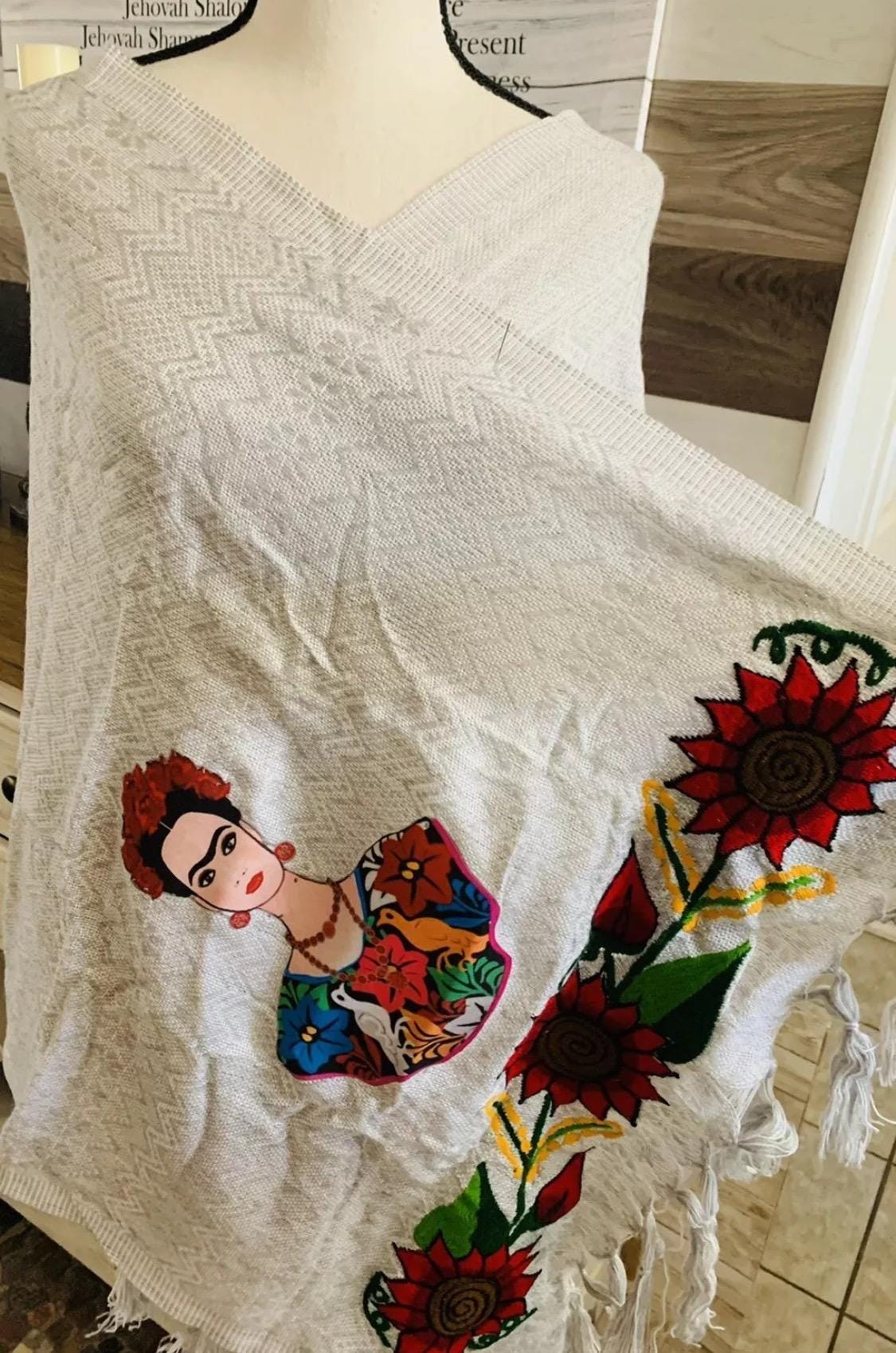 Frida Kahlo Embroidered Shawls Rebosos Bordados de Frida Kahlo