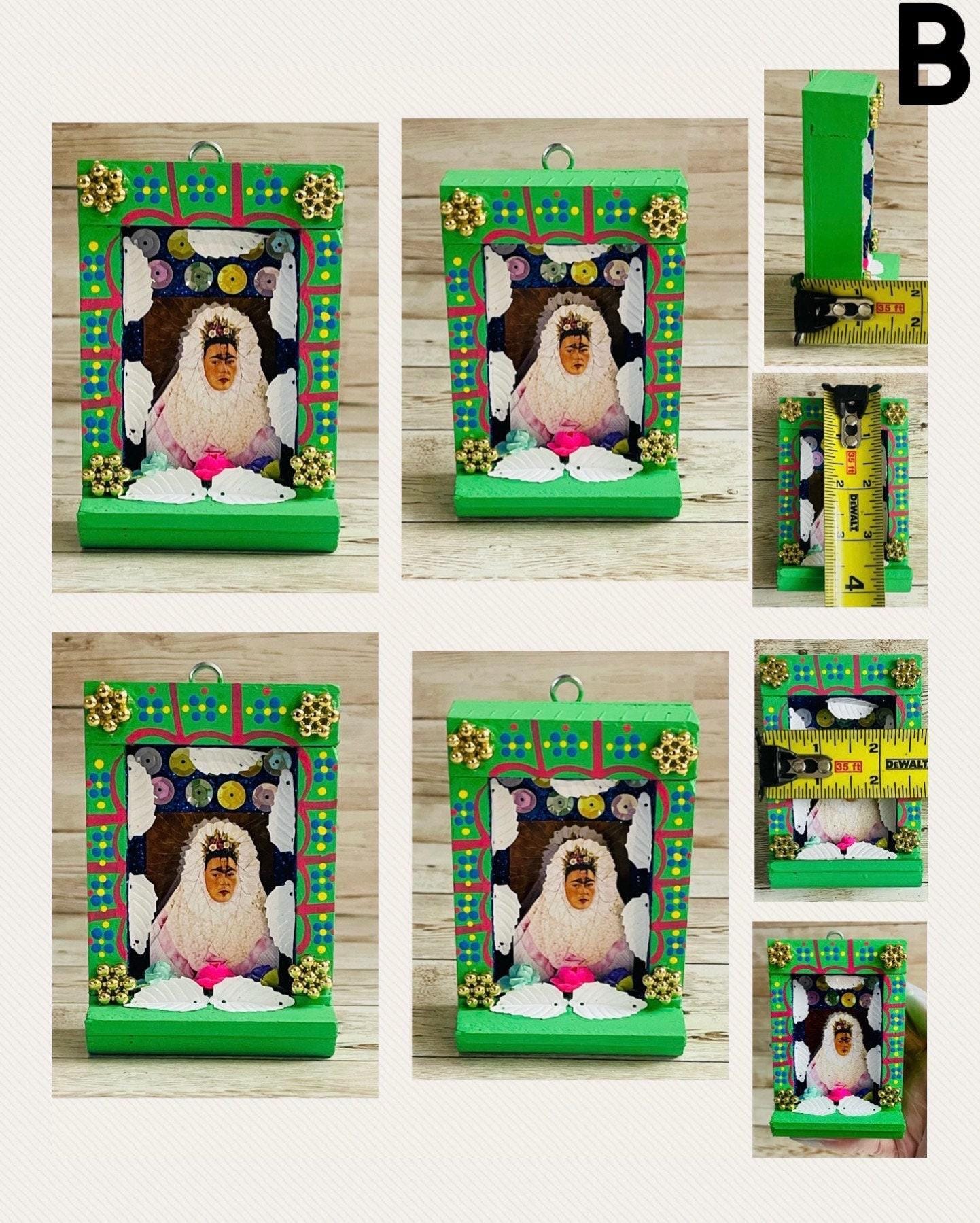 Nicho Mexicano De Frida Kahlo  Mexican Frida Kahlo Shadow Box