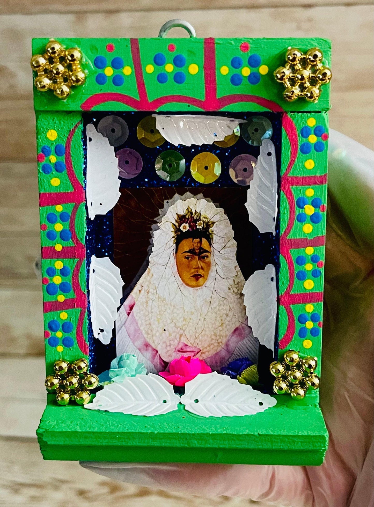 Nicho Mexicano De Frida Kahlo  Mexican Frida Kahlo Shadow Box