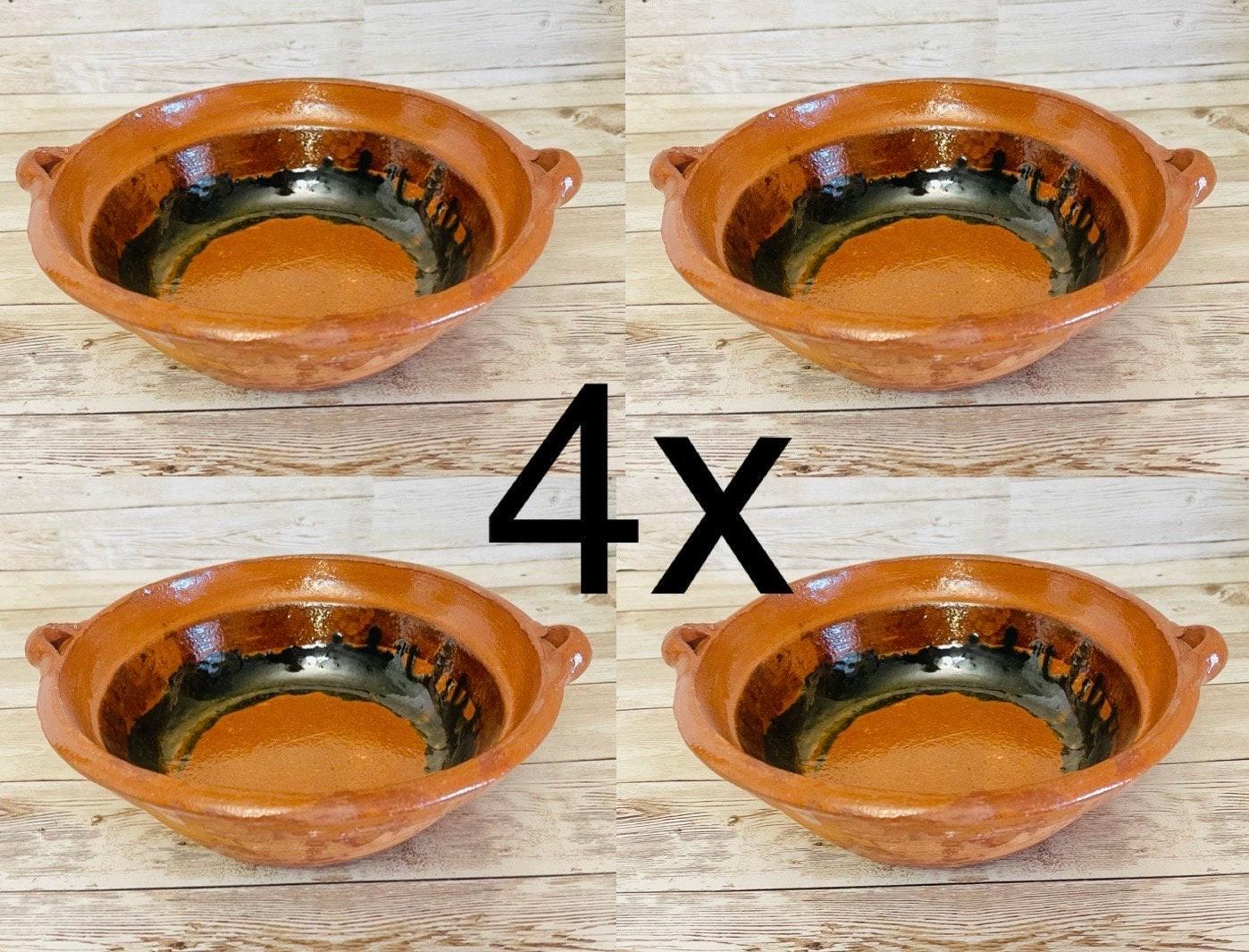 Terra Cota Mexican Clay Bowls  Platos Tazones de Barro