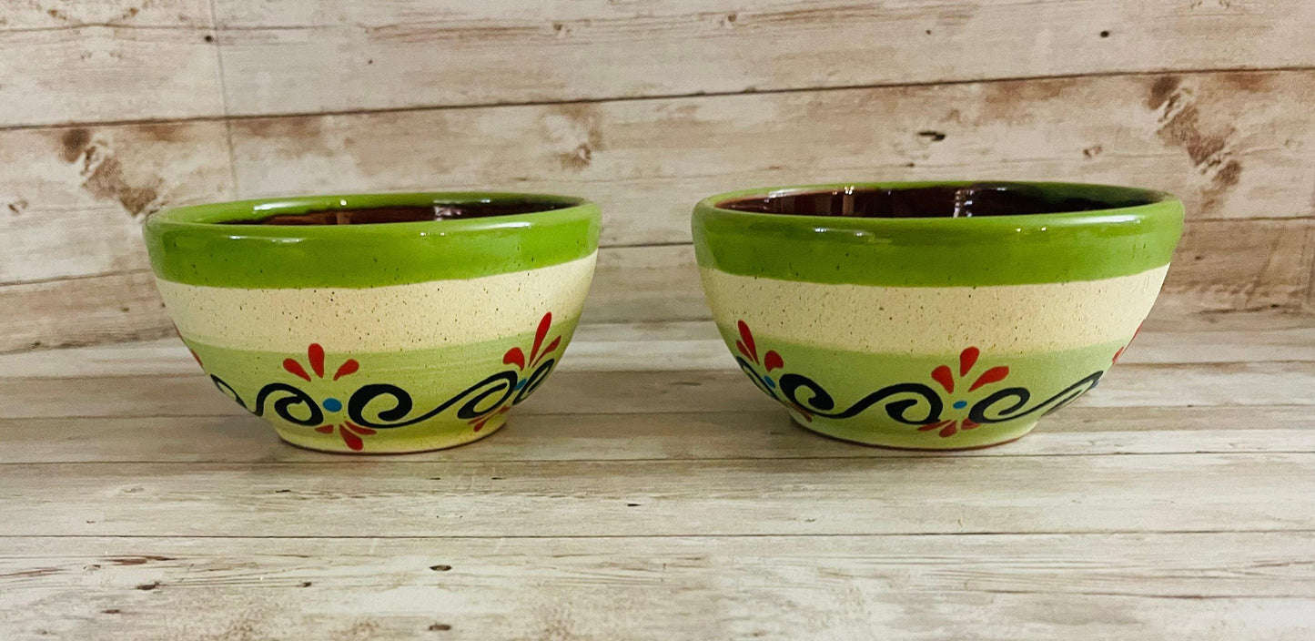 Terra Cota Mexican Clay Bowls Platos de Barro Engove
