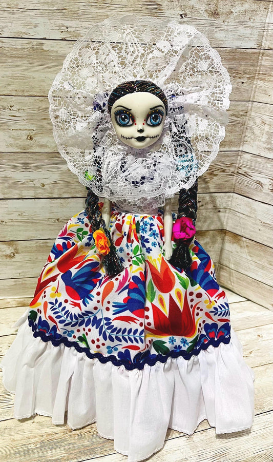 Day of the Dead Frida Kahlo Catrina Doll Catrina de Frida Kahlo Dia de Muertos