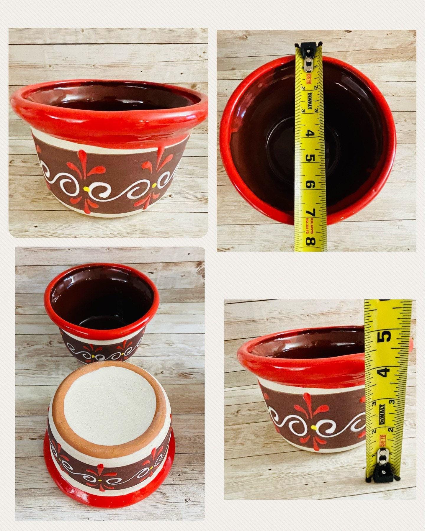 Terra Cota Mexican Clay Pots & Bowls Sets Ollas y Platos de Barro Engove en Sets
