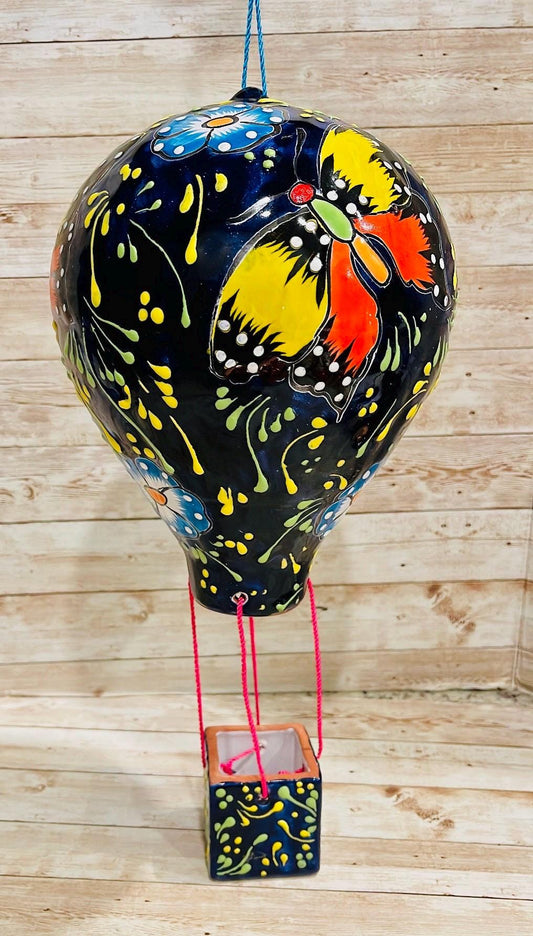 Mexican Talavera Hot Air Ballon Ceramic Hanging Decor Globo AerostГЎtico Mexicano de Talavera Globo de Aire
