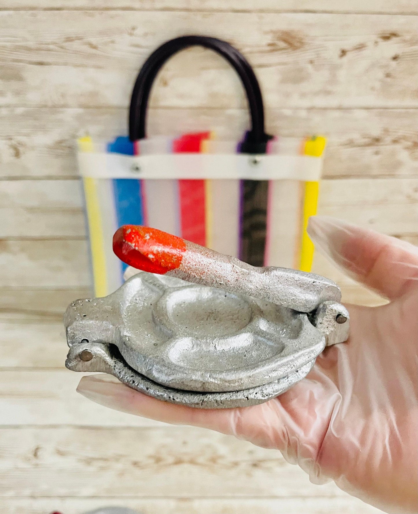 Mexican Kids Kitchen Pan Pot Skillet Juego Mexicano para Niños Incluye Tortillero Comal Sarten con Bolsita