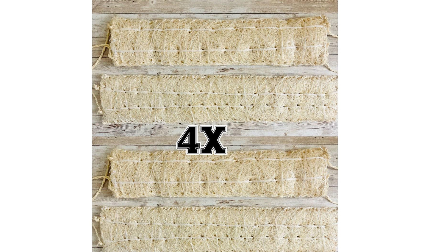 Estropajo De Ixtle Mexicano Ixtle Scourer Body Scrub 100% Natural Fibers