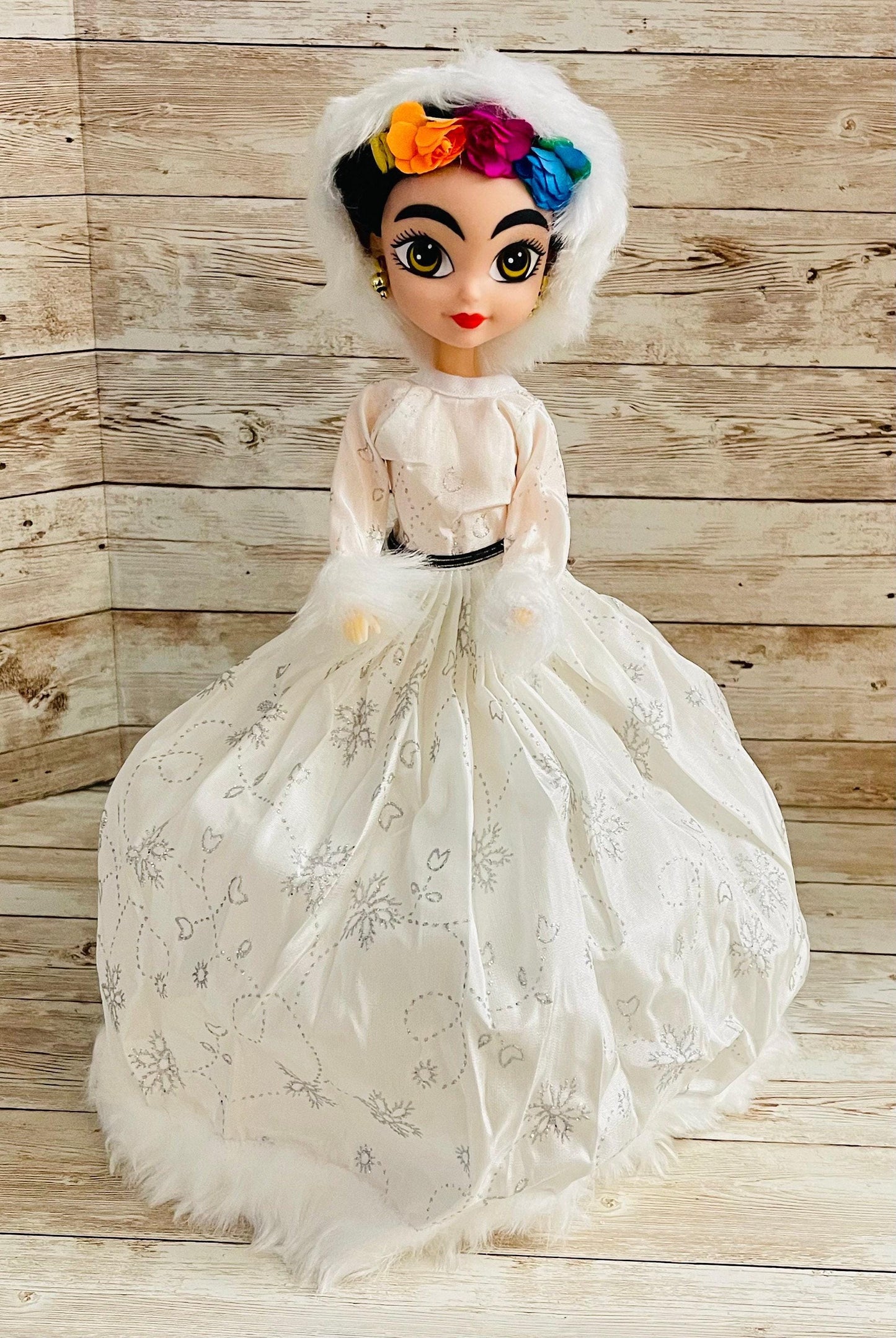 Frida Kahlo Christmas Doll MuГ±eca Artesanal NavideГ±a De Frida Kahlo