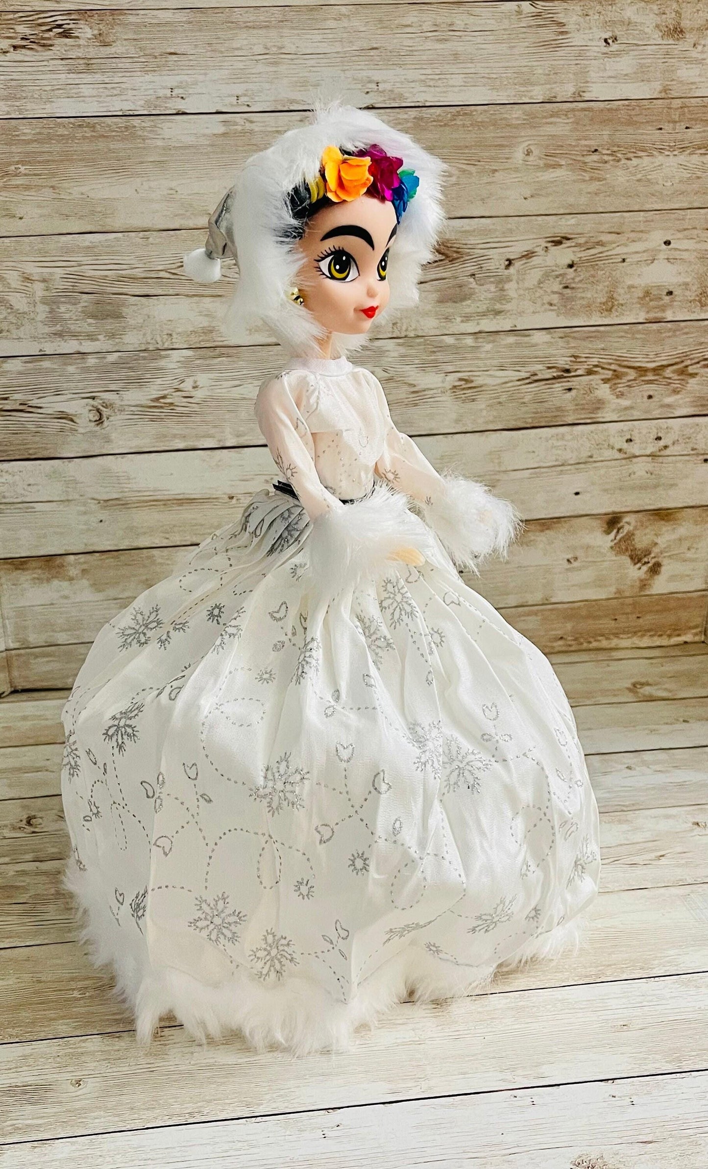 Frida Kahlo Christmas Doll MuГ±eca Artesanal NavideГ±a De Frida Kahlo