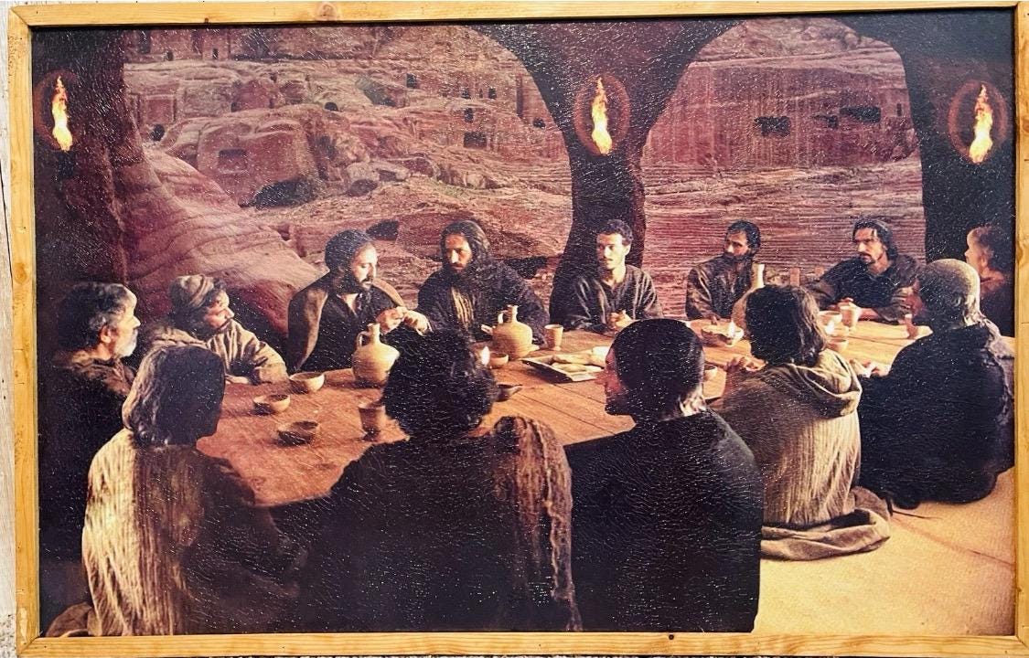 Mexican Artesanal Last Supper Wall Art Arte la Гљltima Cena Rustico Rustic Jesus & Disciples JesГєs y DiscГ­pulos en Escena de La Ultima Cena