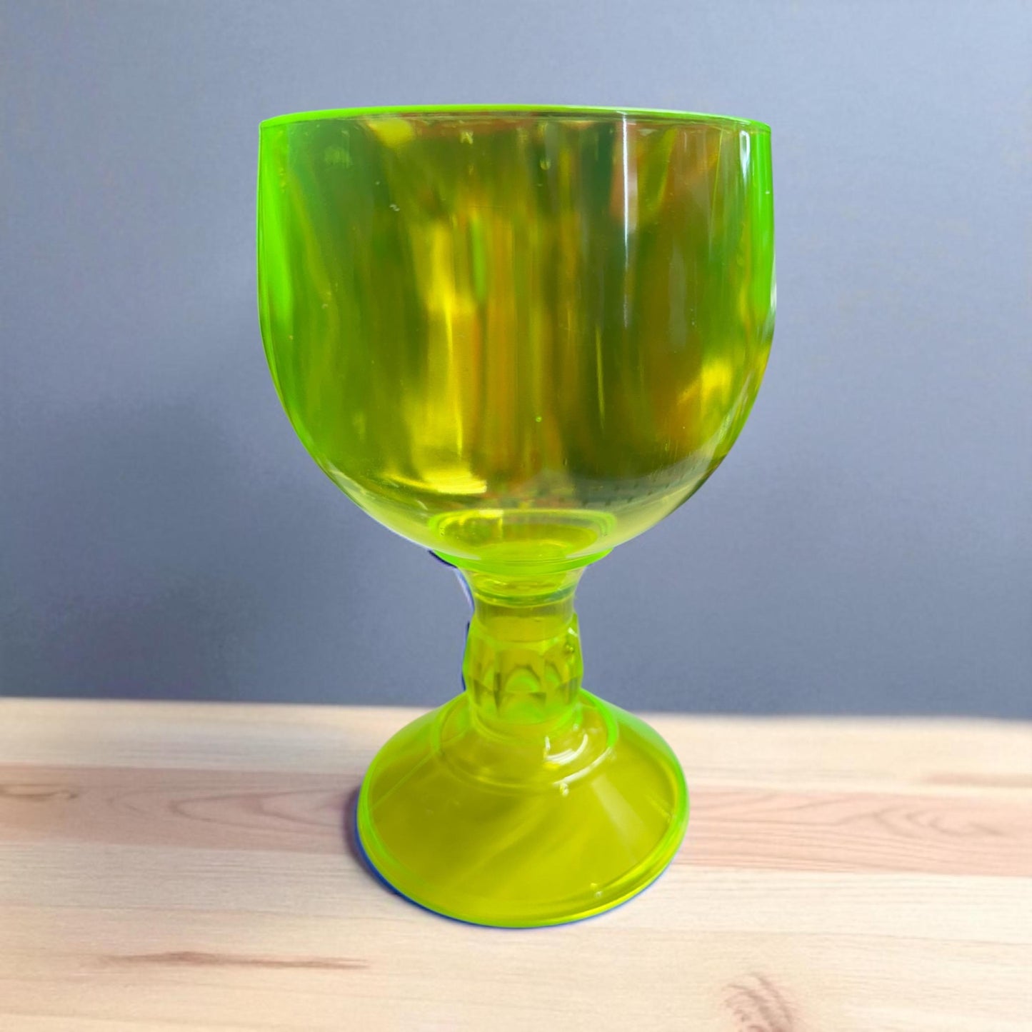 Set of 3 Plastic Goblet Cups for Drinks or Snscks Juego de 3 Copas de Plastico para Botanas oh Bebidas