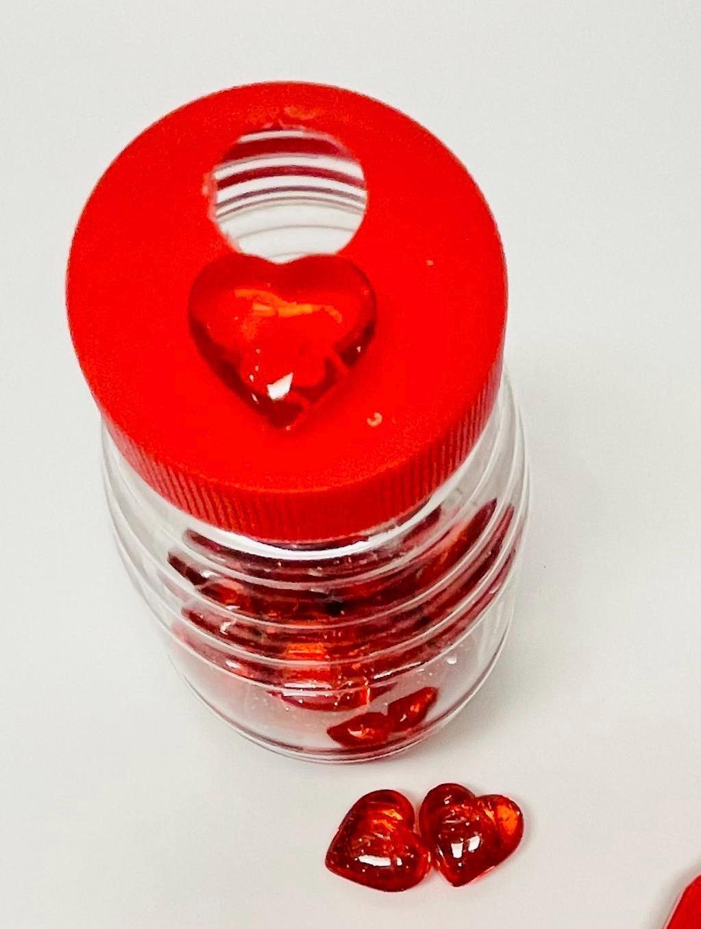 40 Fichas Magneticas de Corazonsitos con Pala MagnГ©tica 40 Magnetic Heart Chips and Wand to Play Bingo