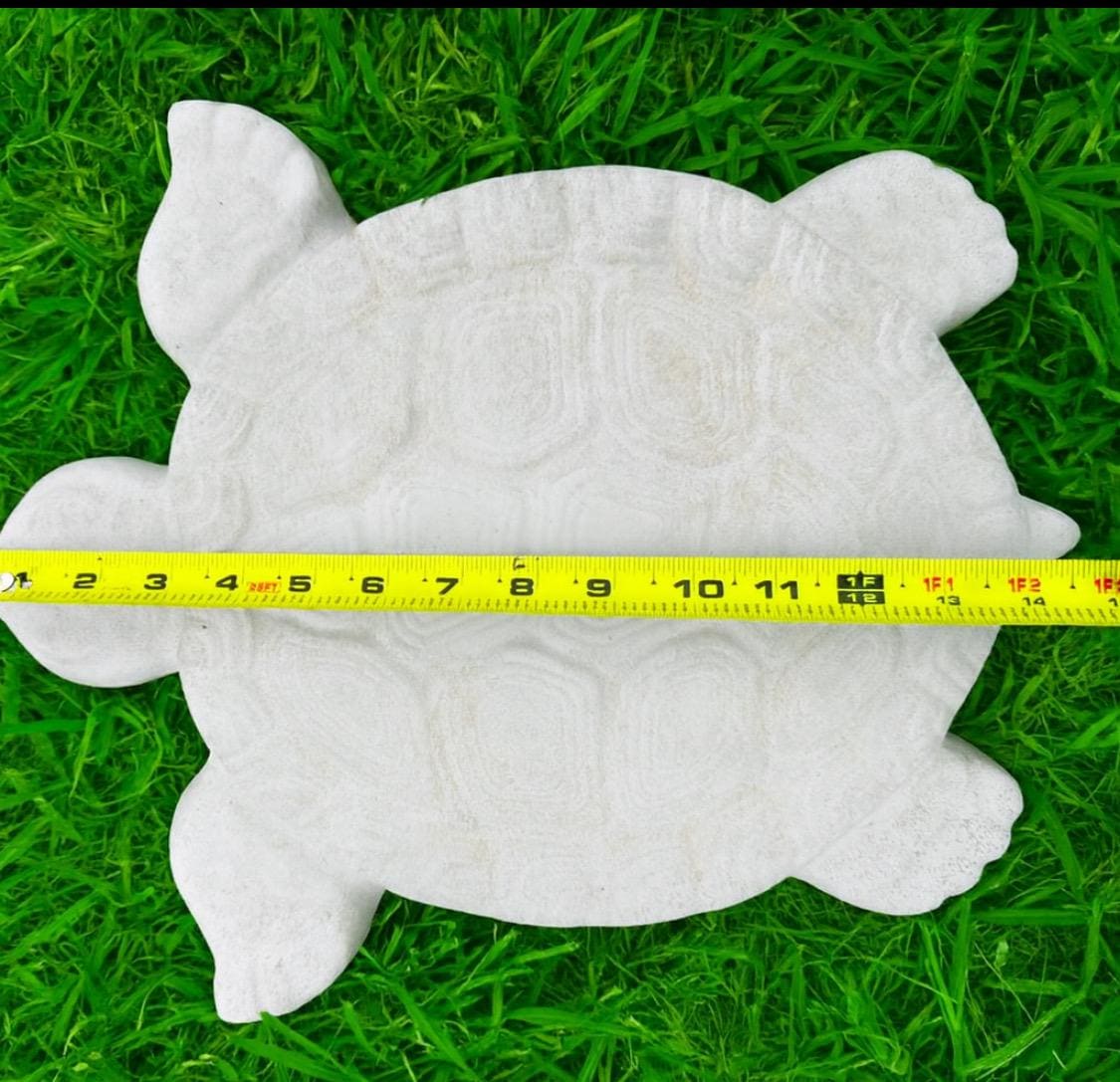 Garden Turtle Stepping Stone Garden Pathway Stepping Stone Outdoor Yard Decoration Cement Paver Lawn and Patio Ornament