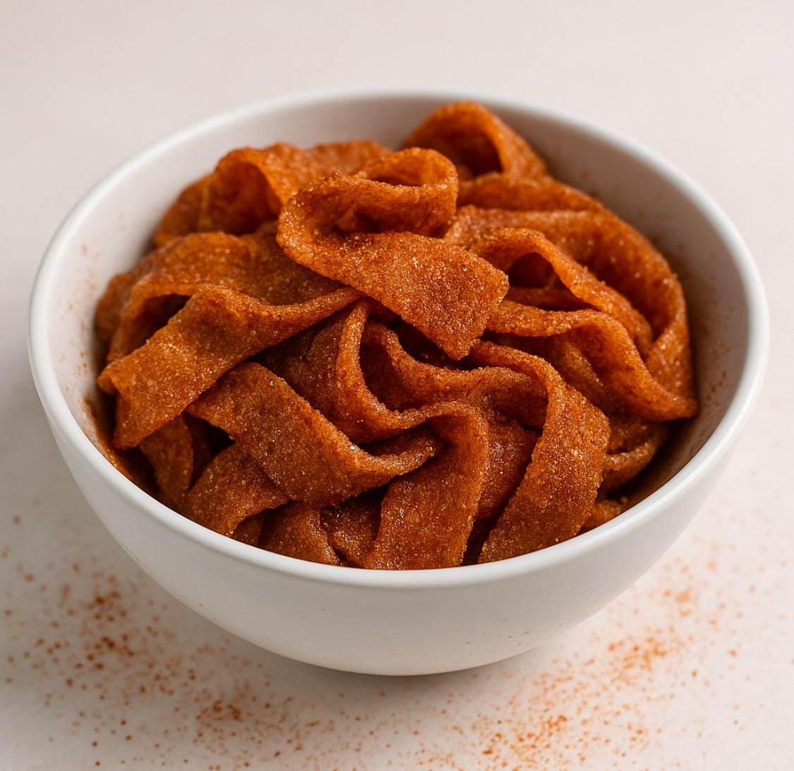 Mexican Spicy Mango Belts Cintitas de Mango con Chile Picosositas Mexicanos Saladitos