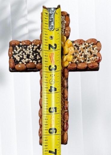 3x Mexican Abundance Prosperity Seed Crosses Mexican Spiritual Art 3 Cruzes Mexicanas para Abundancia Prosperidad
