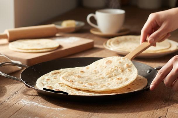 Homemade Authentic Mexican Flour Tortillas  de Arina Mexicanas Auténticas Mexicanas se Envian Crudas