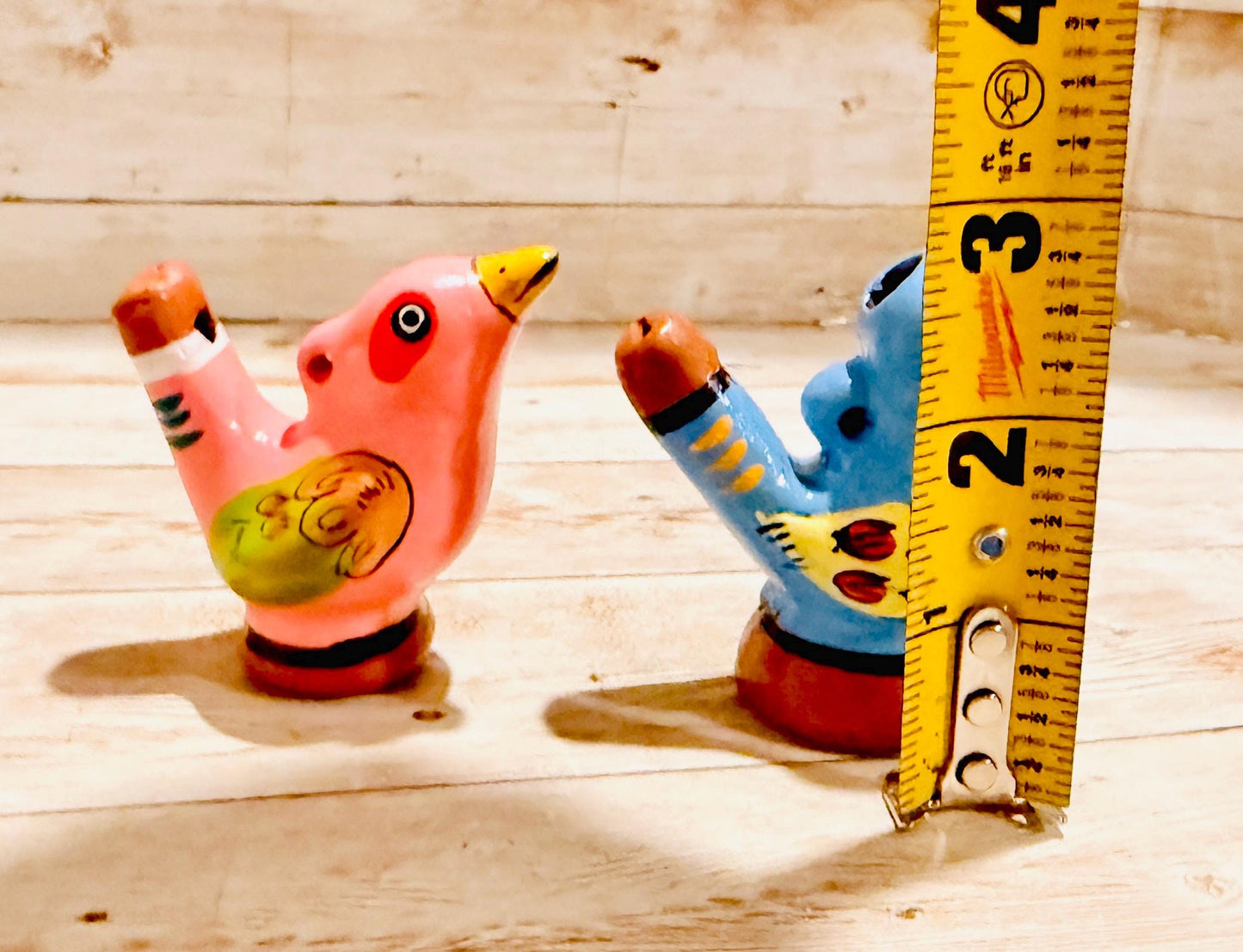 Mexican Ceramic Water Whistle Bird Silbato de Agua Ocarina Pajaro Mexicano Folk Art
