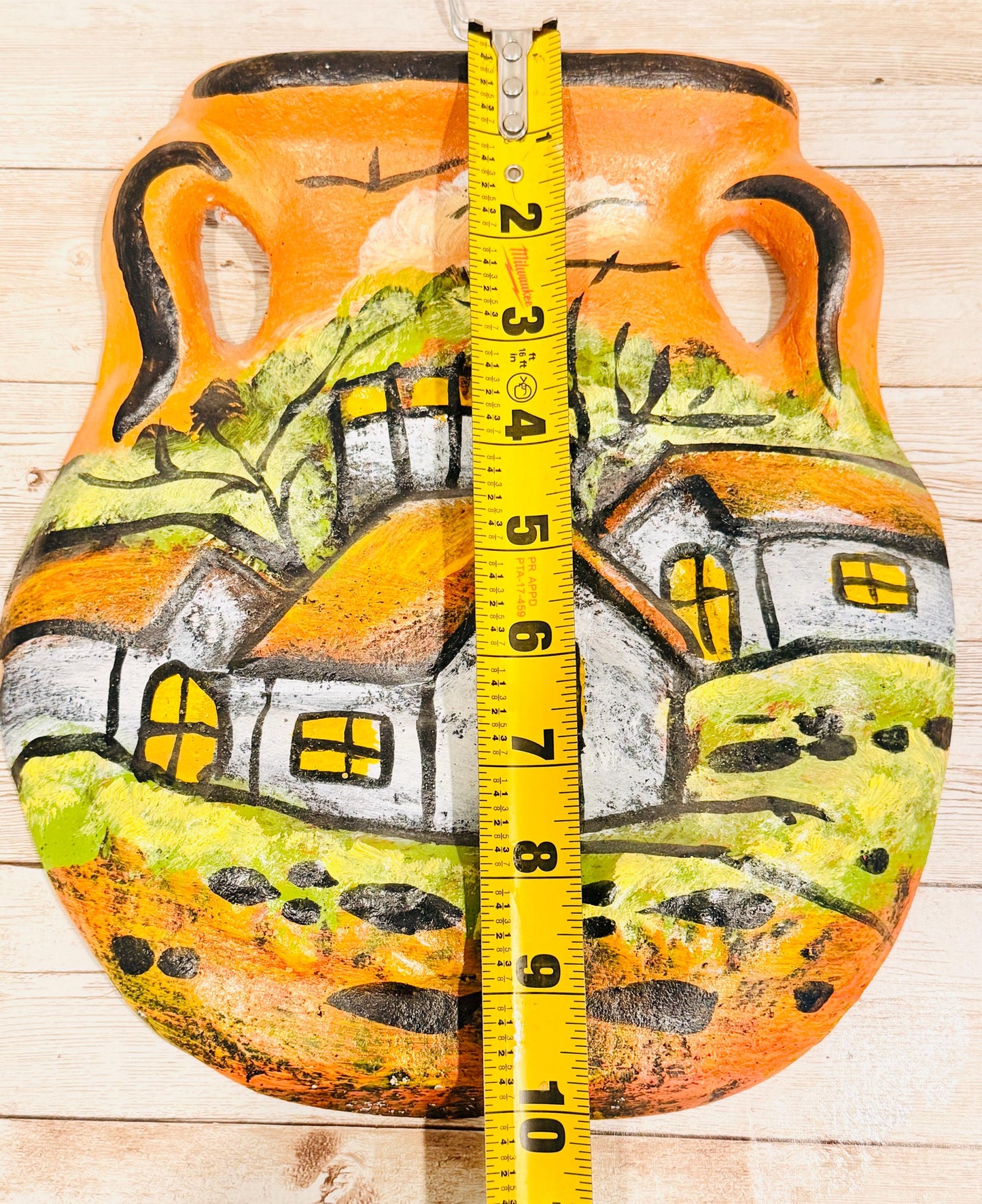 Mexican Terracota Home Wall Decor Jarron de Barro Decoracion Colgante