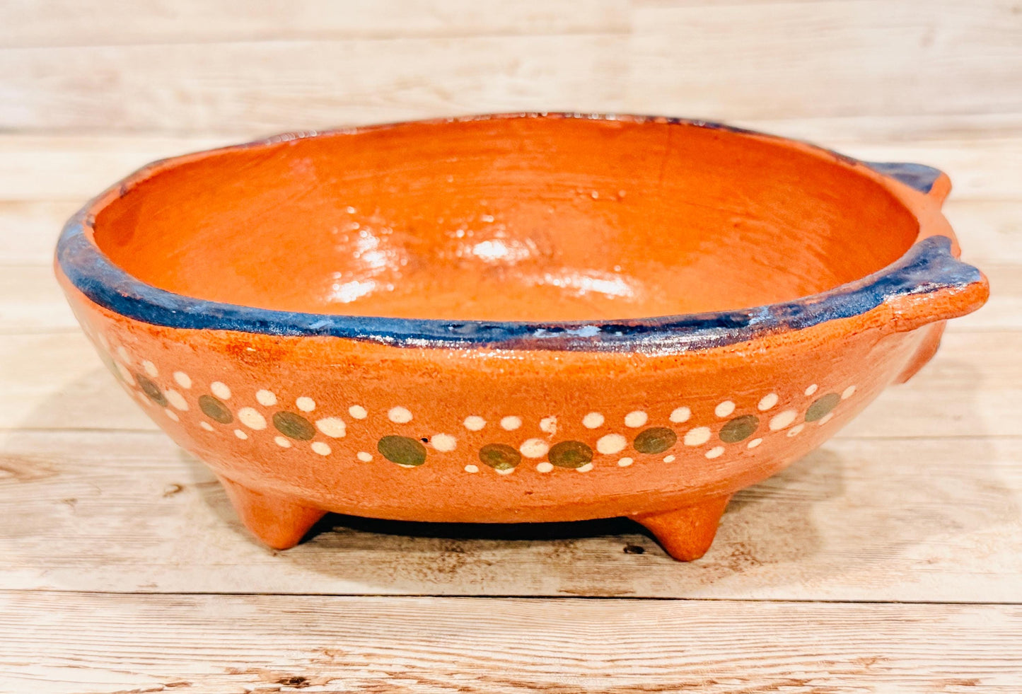 Terra Cotta Mexican Pottery Salsa Pig Bowl Salsera de Barro Mexicana de Marranito