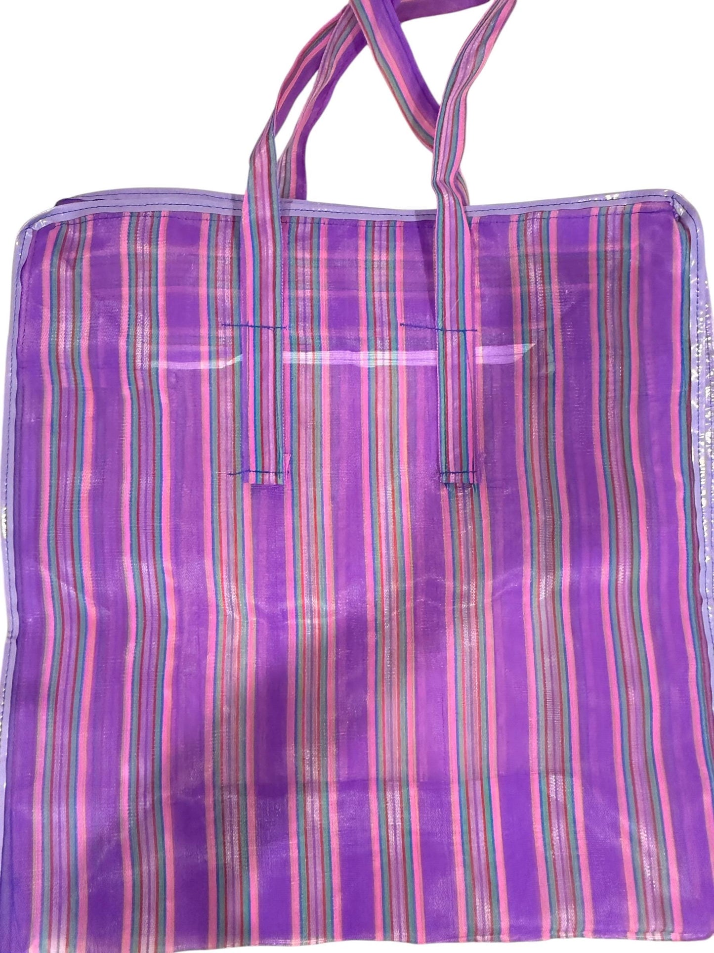 1 Reuseable Mexican Mercado Mesh Bag with Zipper 1x Bolsa de Maya Mexicana Reusable con Zipper