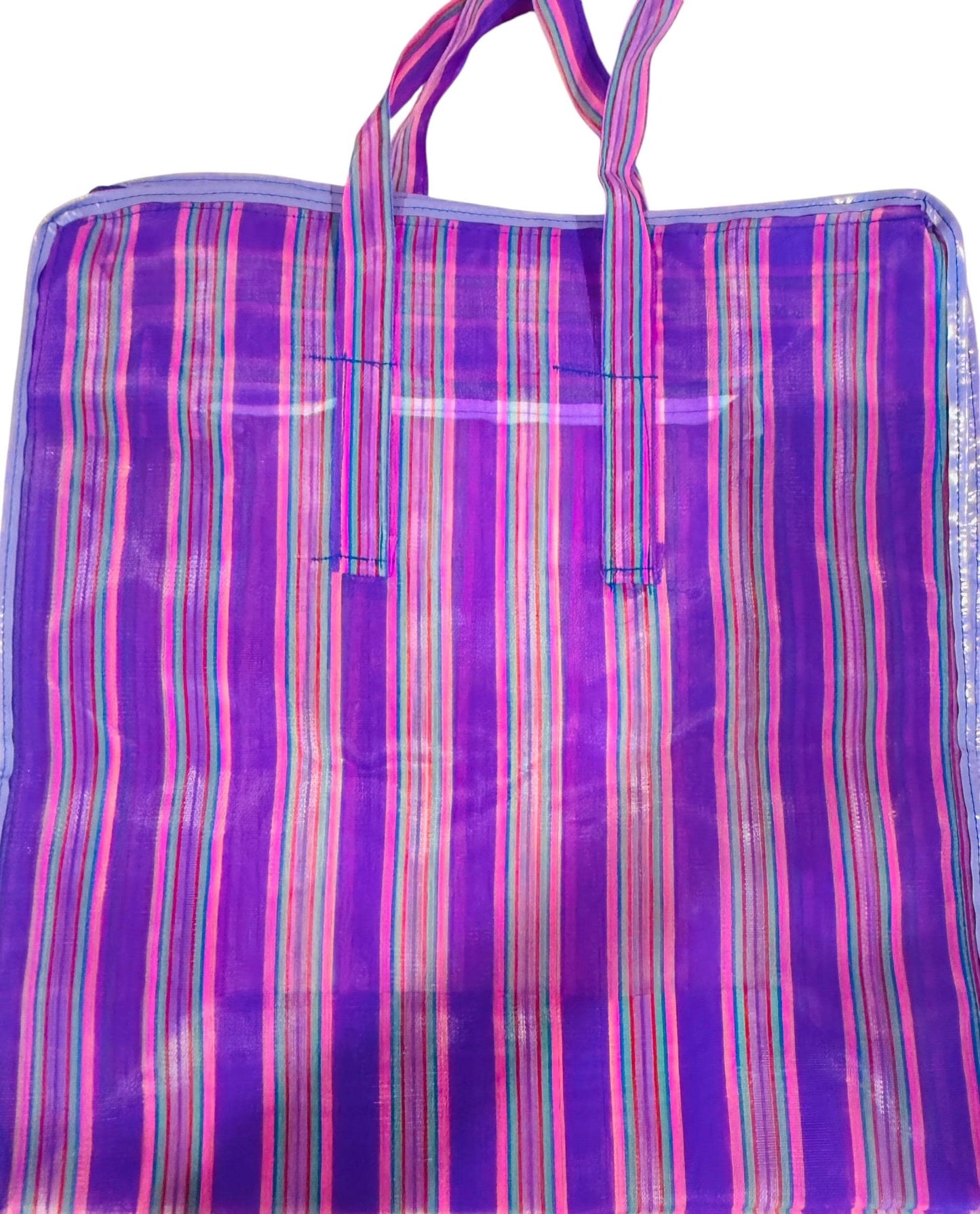 1 Reuseable Mexican Mercado Mesh Bag with Zipper 1x Bolsa de Maya Mexicana Reusable con Zipper