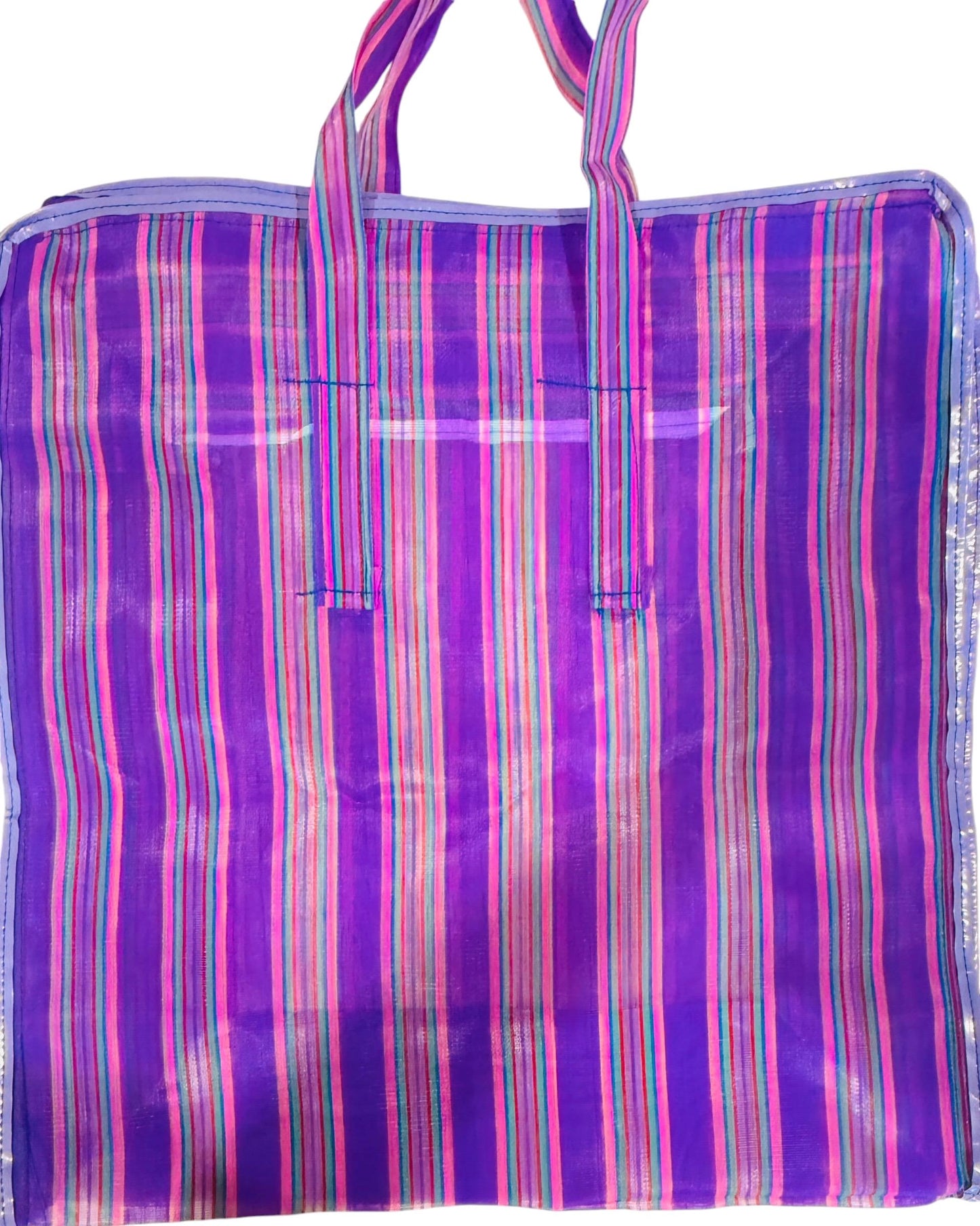 1 Reuseable Mexican Mercado Mesh Bag with Zipper 1x Bolsa de Maya Mexicana Reusable con Zipper