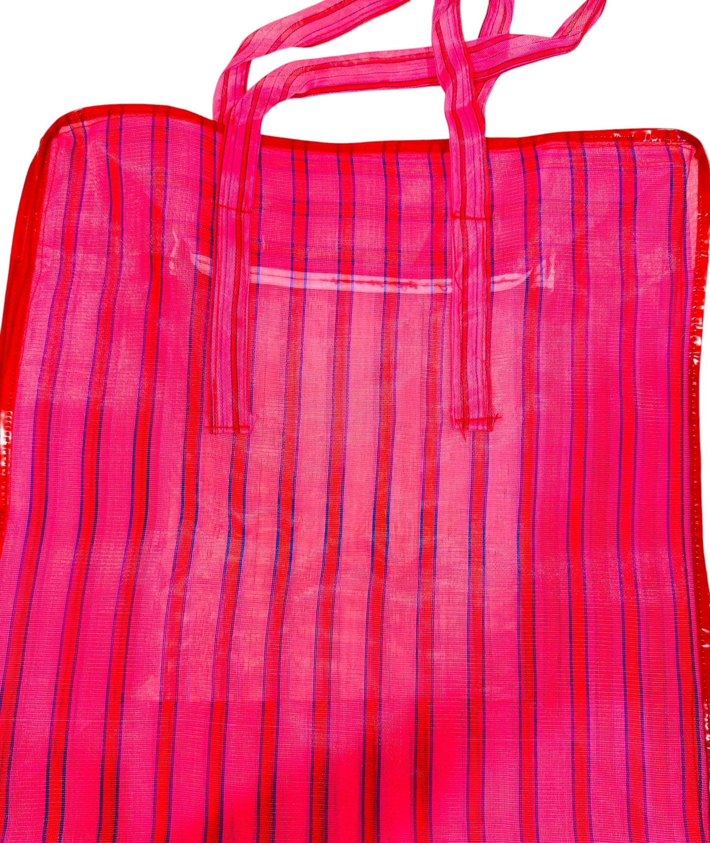 1 Reuseable Mexican Mercado Mesh Bag with Zipper 1x Bolsa de Maya Mexicana Reusable con Zipper