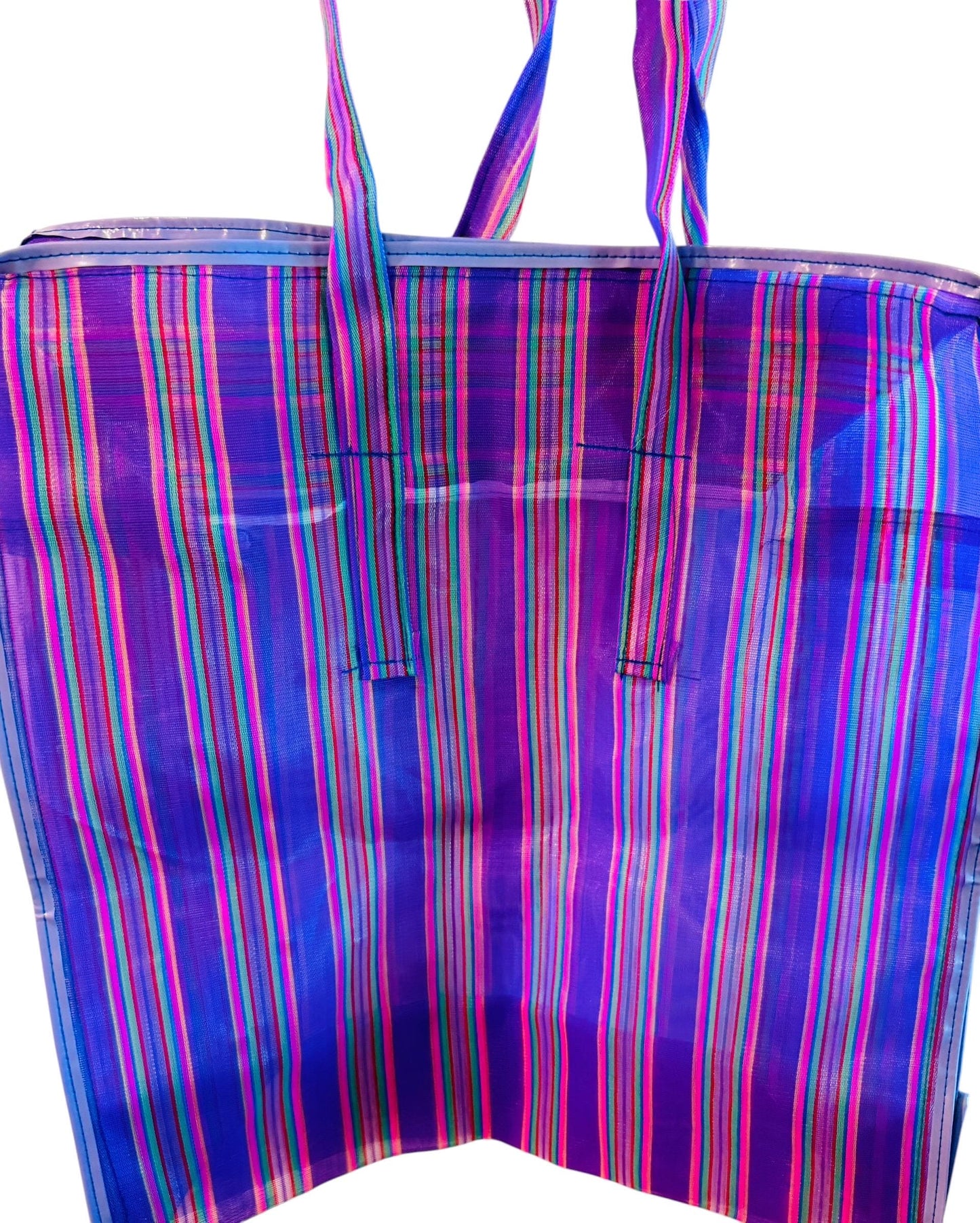 1 Reuseable Mexican Mercado Mesh Bag with Zipper 1x Bolsa de Maya Mexicana Reusable con Zipper