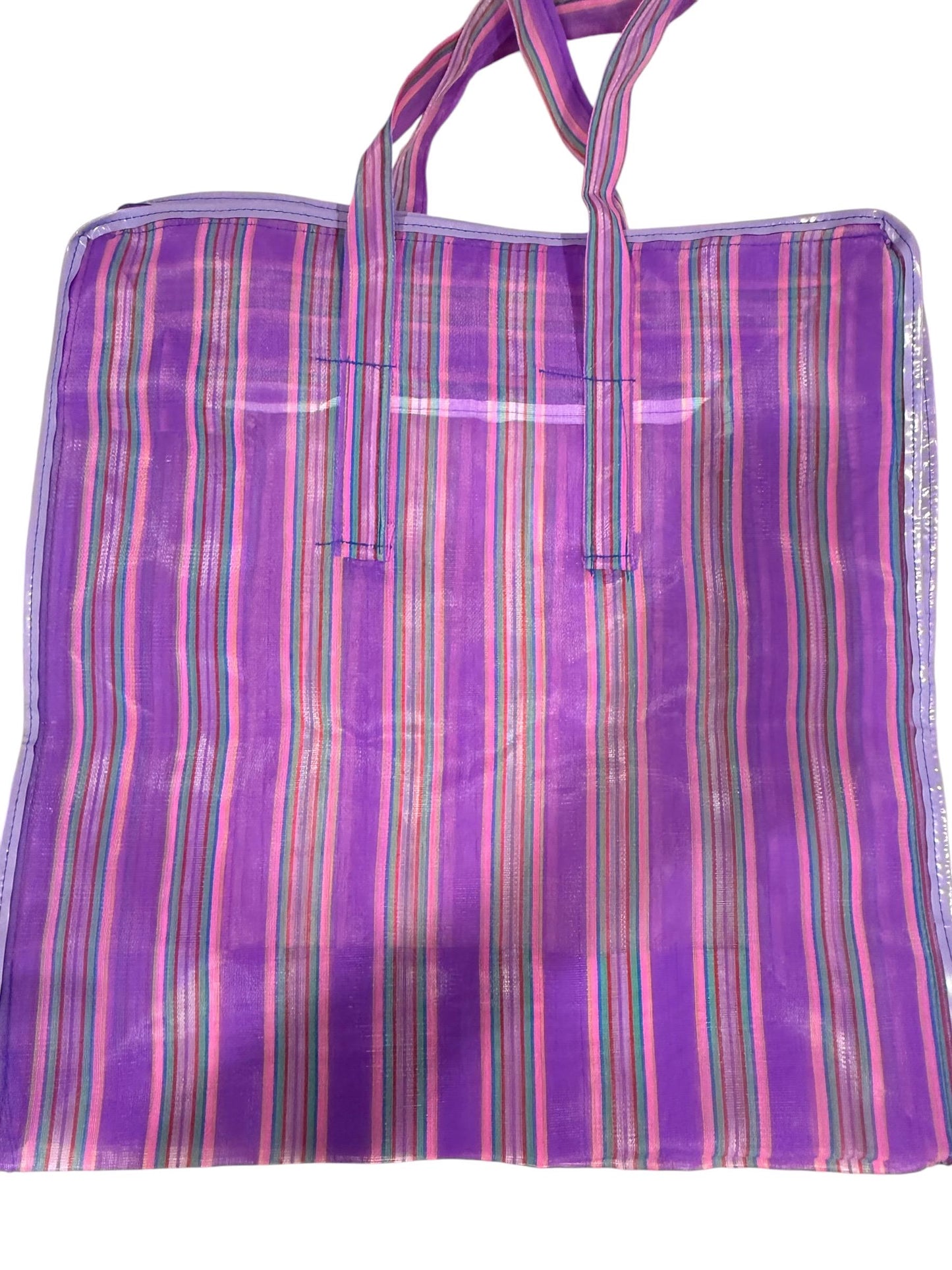 1 Reuseable Mexican Mercado Mesh Bag with Zipper 1x Bolsa de Maya Mexicana Reusable con Zipper