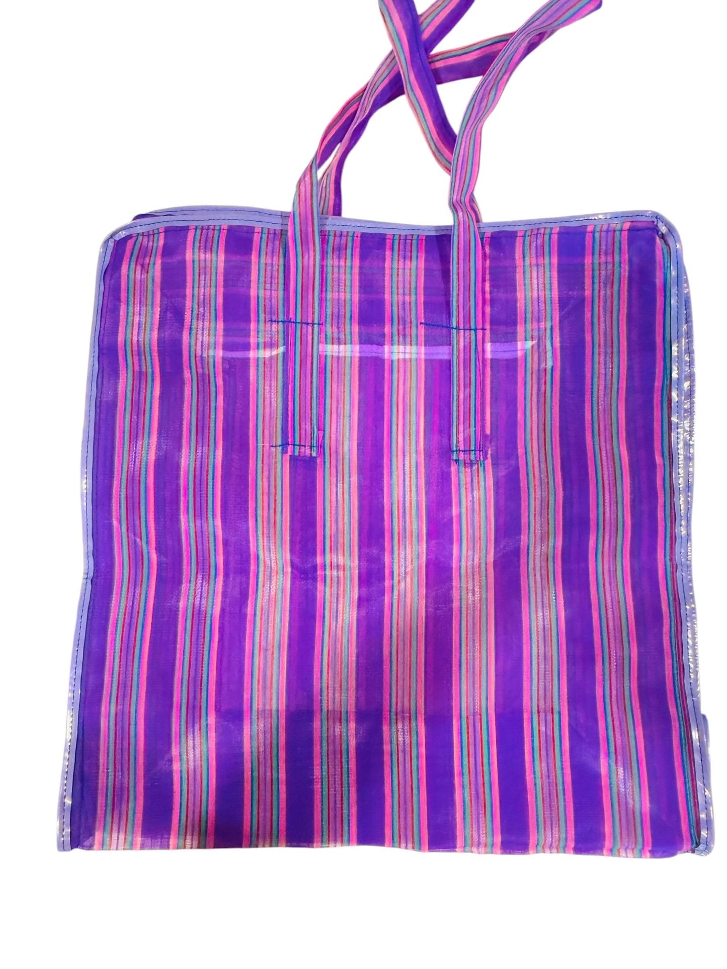 1 Reuseable Mexican Mercado Mesh Bag with Zipper 1x Bolsa de Maya Mexicana Reusable con Zipper