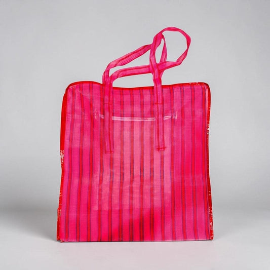 1 Reuseable Mexican Mercado Mesh Bag with Zipper 1x Bolsa de Maya Mexicana Reusable con Zipper